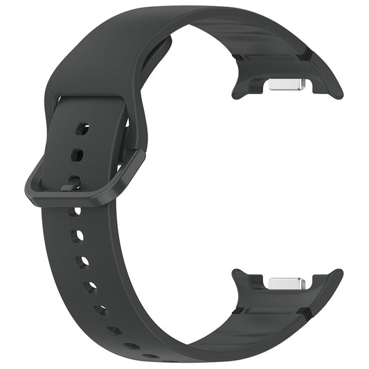 Techsuit W079 rem för Samsung Galaxy Watch 8 Classic / Watch8 44mm / Watch 8 40mm, Svart Grafit
