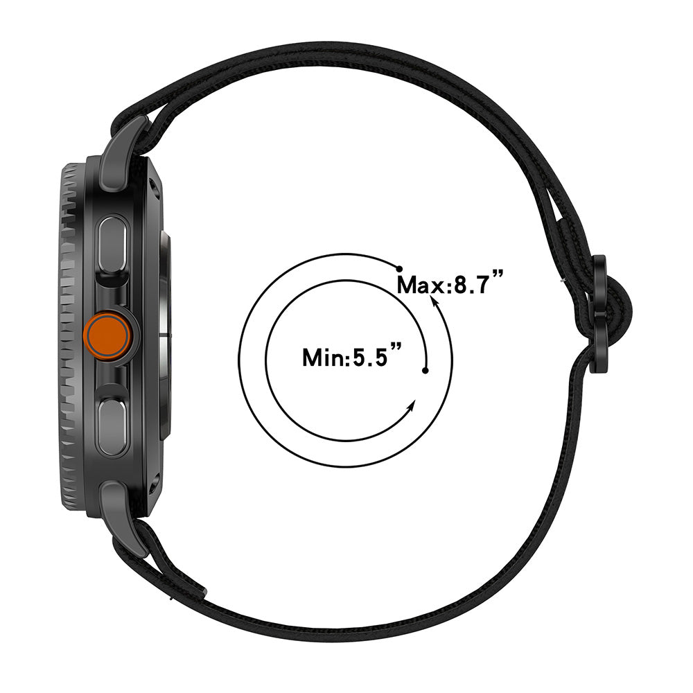Techsuit W080-armband för Samsung Galaxy Watch8 / Watch8 Classic-serien, Brun