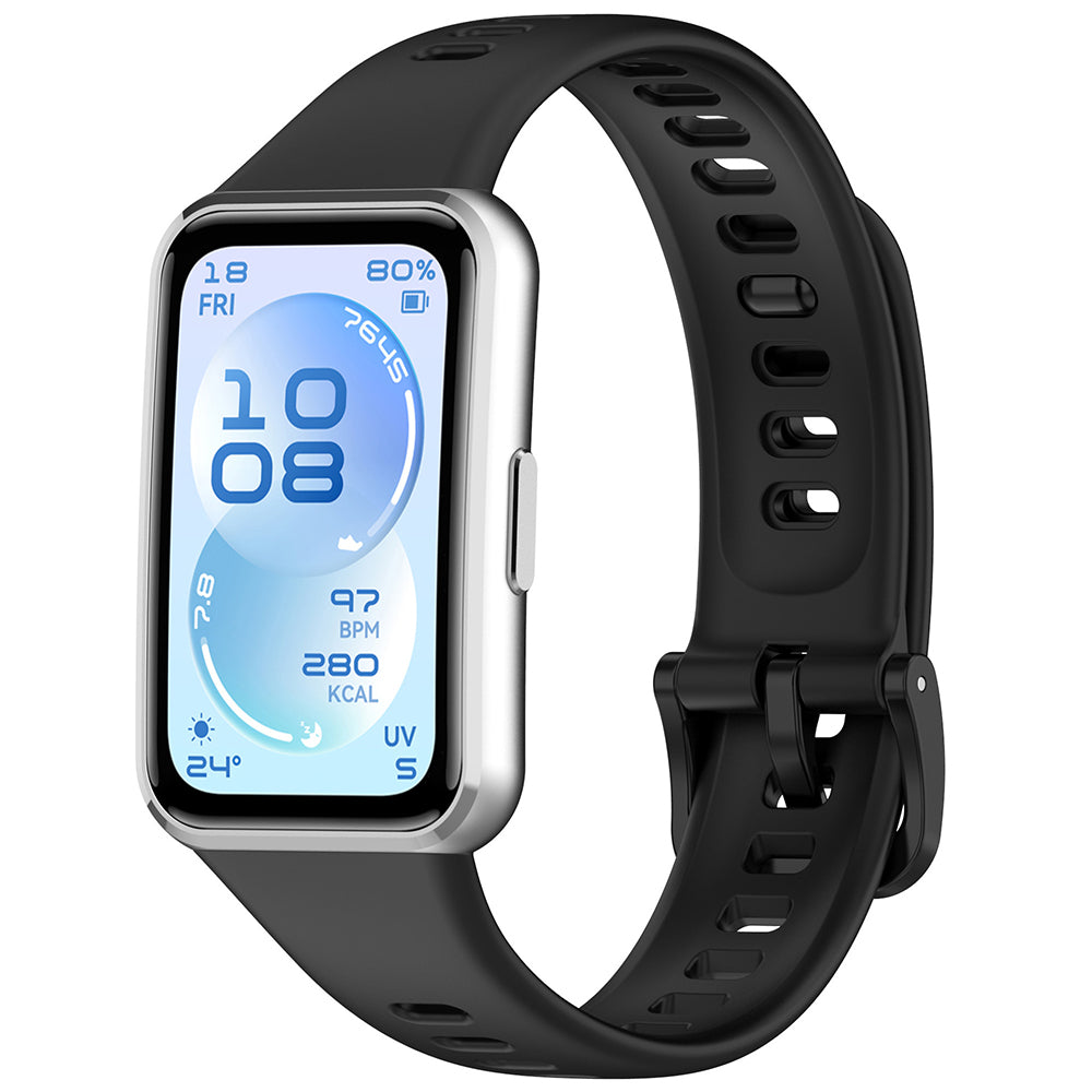 Techsuit W081 rem för Huawei Band 11 / 11 Pro, Svart