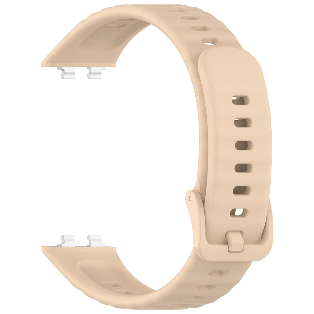 Techsuit W082-armband för Huawei Band 11 / 11 Pro, Beige
