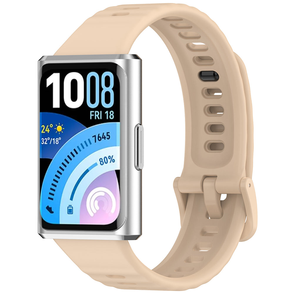 Techsuit W082-armband för Huawei Band 11 / 11 Pro, Beige