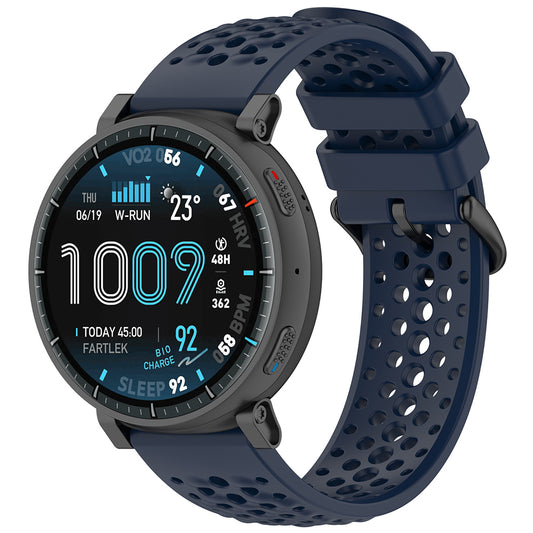 Techsuit W083 rem för Amazfit Watch / Samsung Watch Series, 22mm, Marinblå