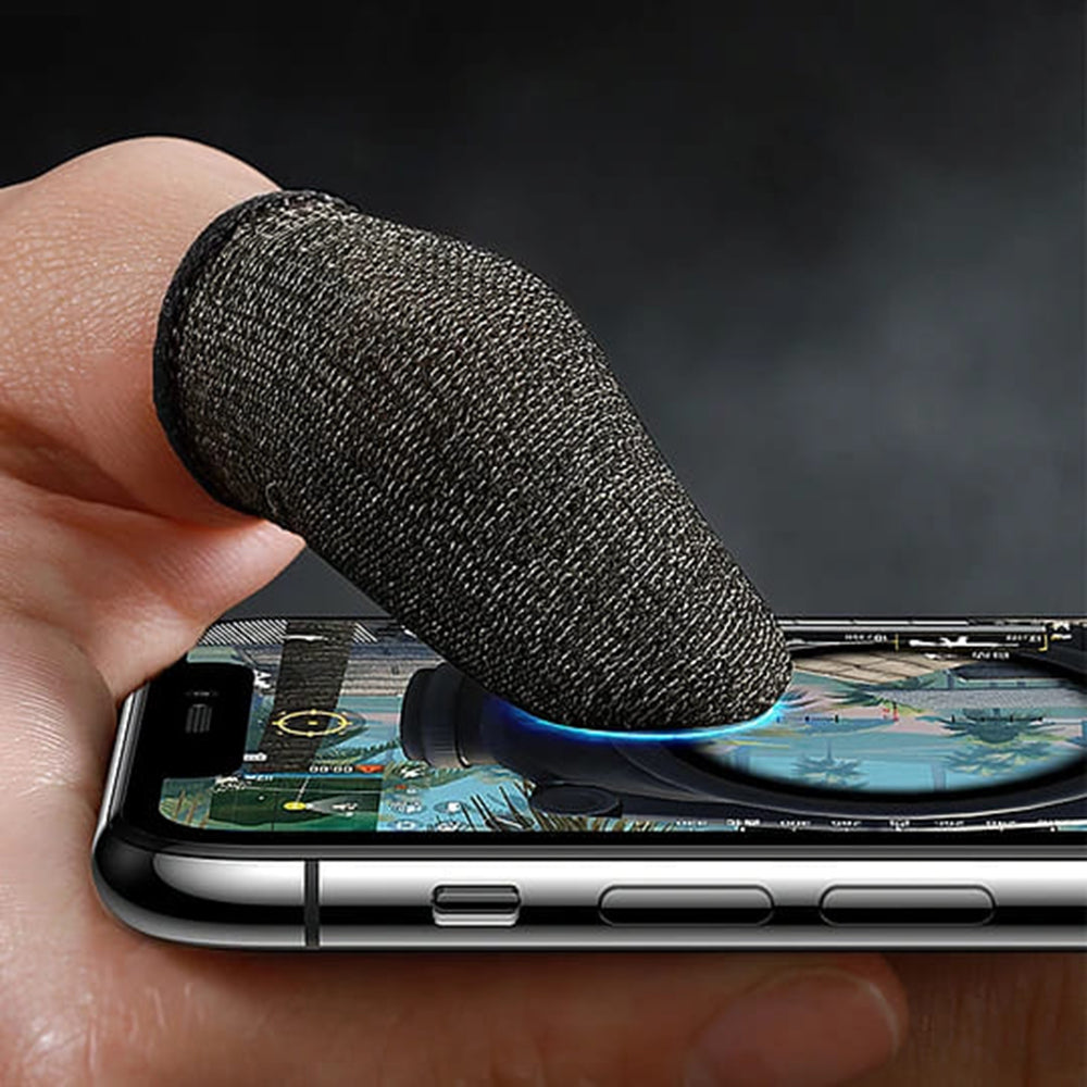 Gaming Finger Sleeves HOCO GM4, Set med 2 stycken, Svarta