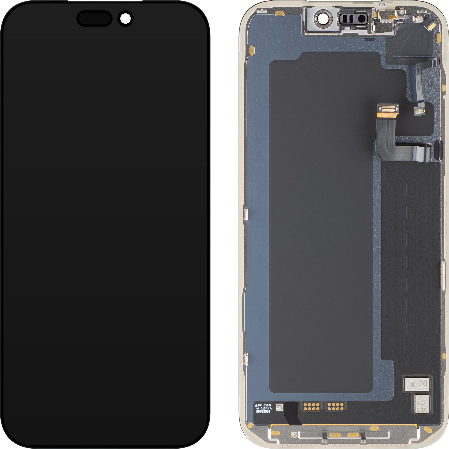 Display med Touchscreen Apple iPhone 17 Pro Max, med Ram, Svart, Service Pack 661-56050