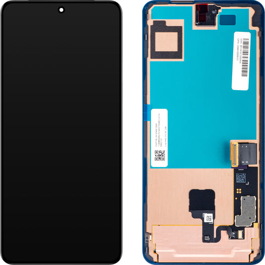 Google Pixel 8 Pro pekskärm, med ram, svart (obsidian), Service Pack G949-00688-01