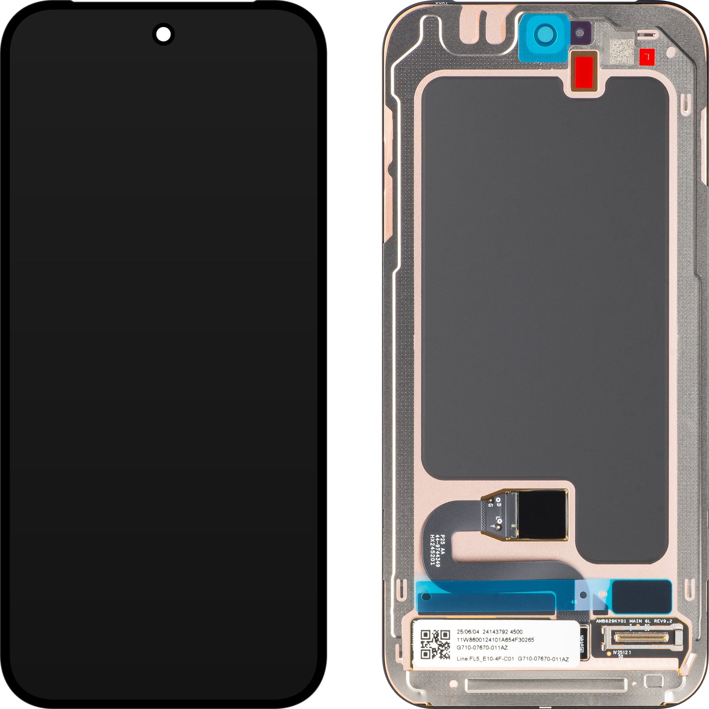 Display med Touchscreen Google Pixel 10, Service Pack G949-01507-00