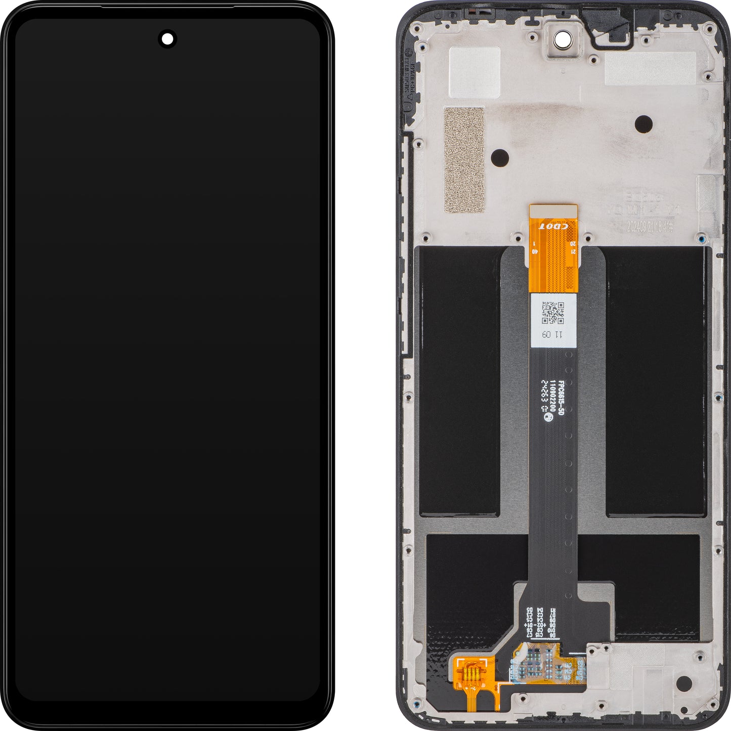 HMD Fusion Pekskärm, med ram, svart, Service Pack 7010150506H001