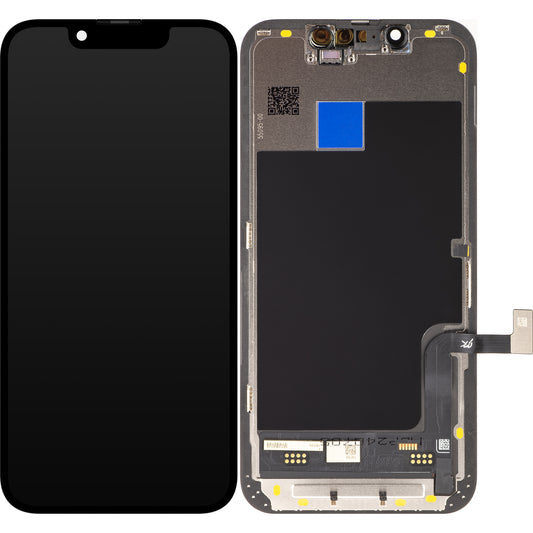 JK Touchscreen Display för Apple iPhone 13 mini, med ram, In-Cell LCD-version, svart