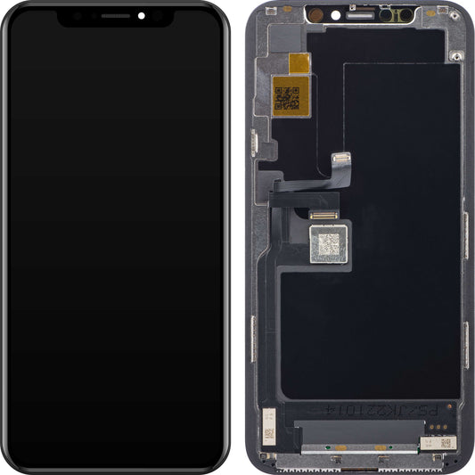 JK Touchscreen Display för Apple iPhone 11 Pro, med ram, In-Cell LCD-version, svart
