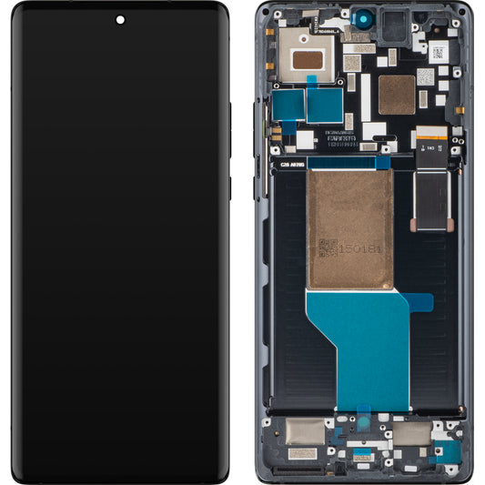 Pekskärm Motorola Edge 30 Ultra, med ram, svart (Interstellar Black), Service Pack 5D68C21452
