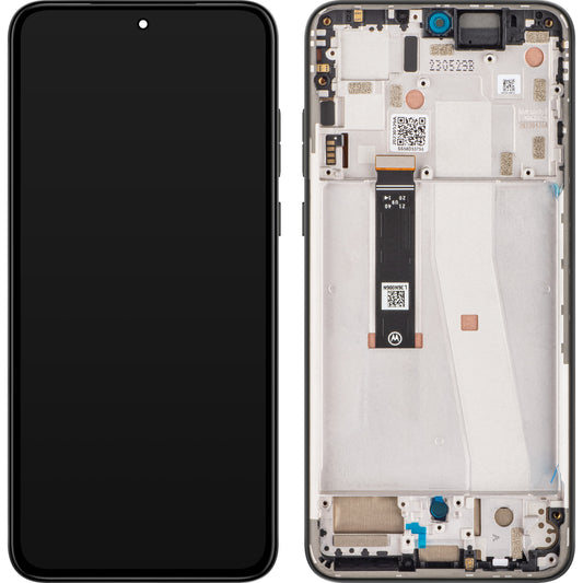 Pekskärm Motorola Edge 30 Neo, med ram, svart (Black Onyx), Service Pack 5D68C21403