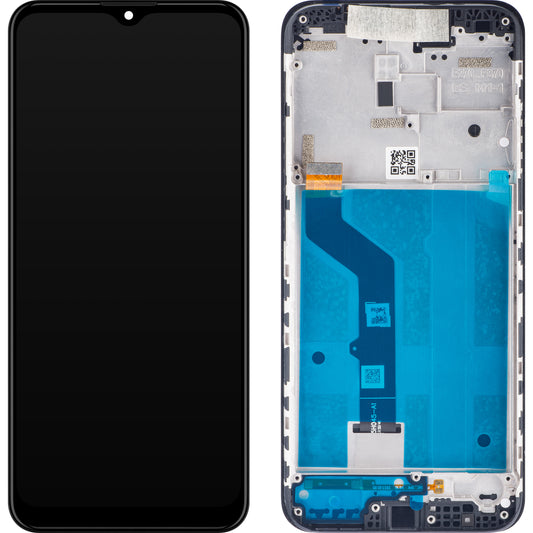 Motorola Moto Moto E7 Plus Pekskärm, med ram, Svart, Service Pack 5D68C17416