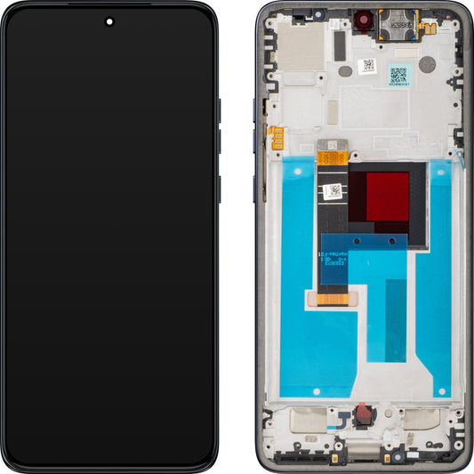 Pekskärm Motorola Edge 50 Neo, med ram, grå (Grisaille), Service Pack 5D68C28683
