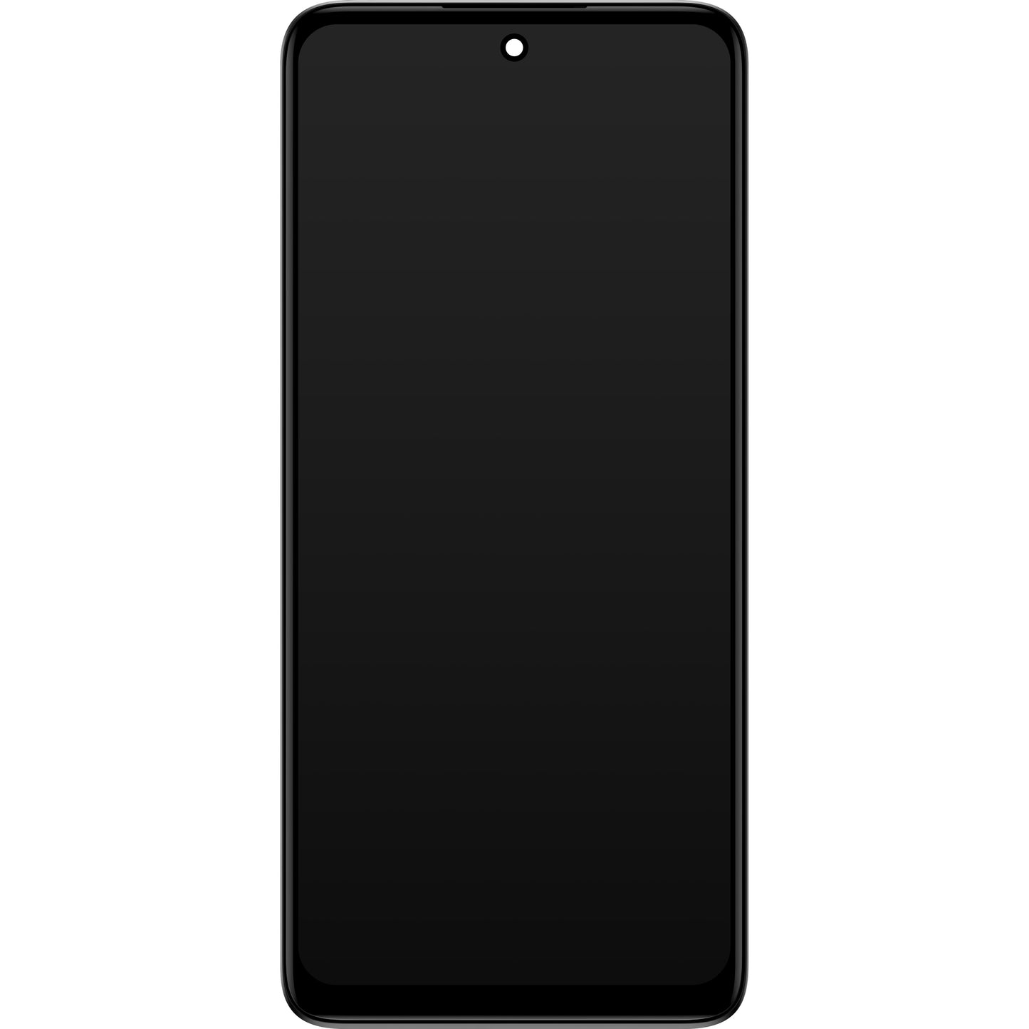 Motorola Moto Moto G42 Pekskärm, med ram, svart, Service Pack 5D68C21049