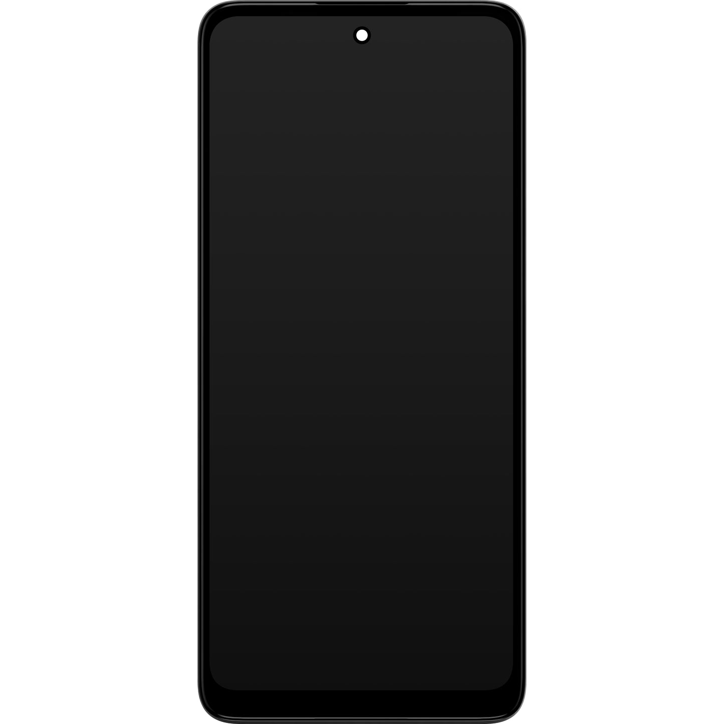Motorola Moto Moto G22 Pekskärm, med ram, svart, Service Pack 5D68C20423