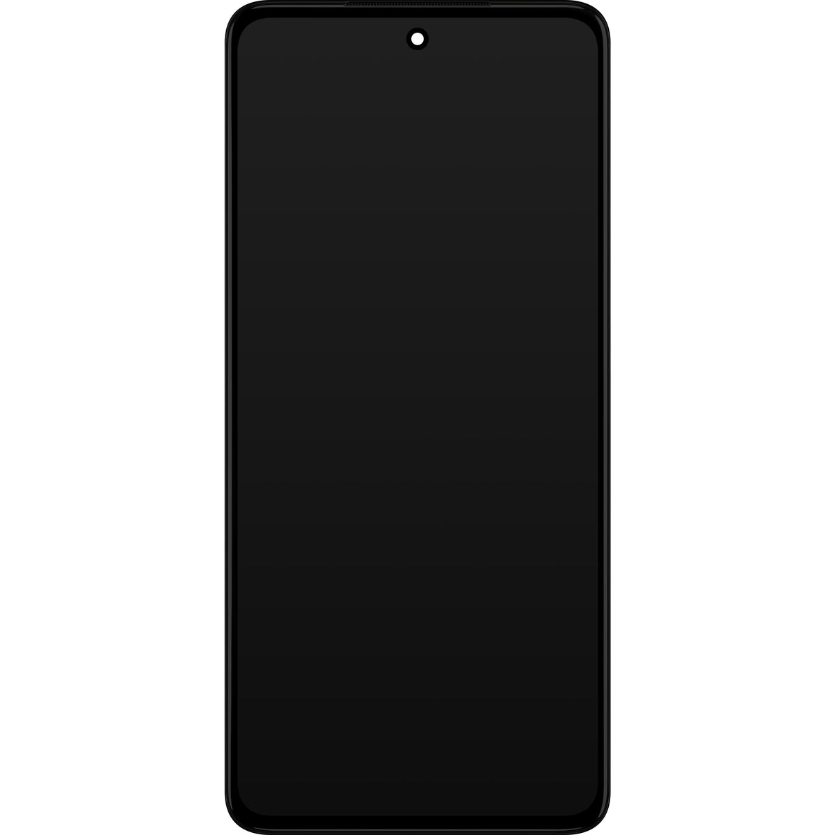 Motorola Moto Moto G52 Pekskärm, med ram, svart, Service Pack 5D68C20495