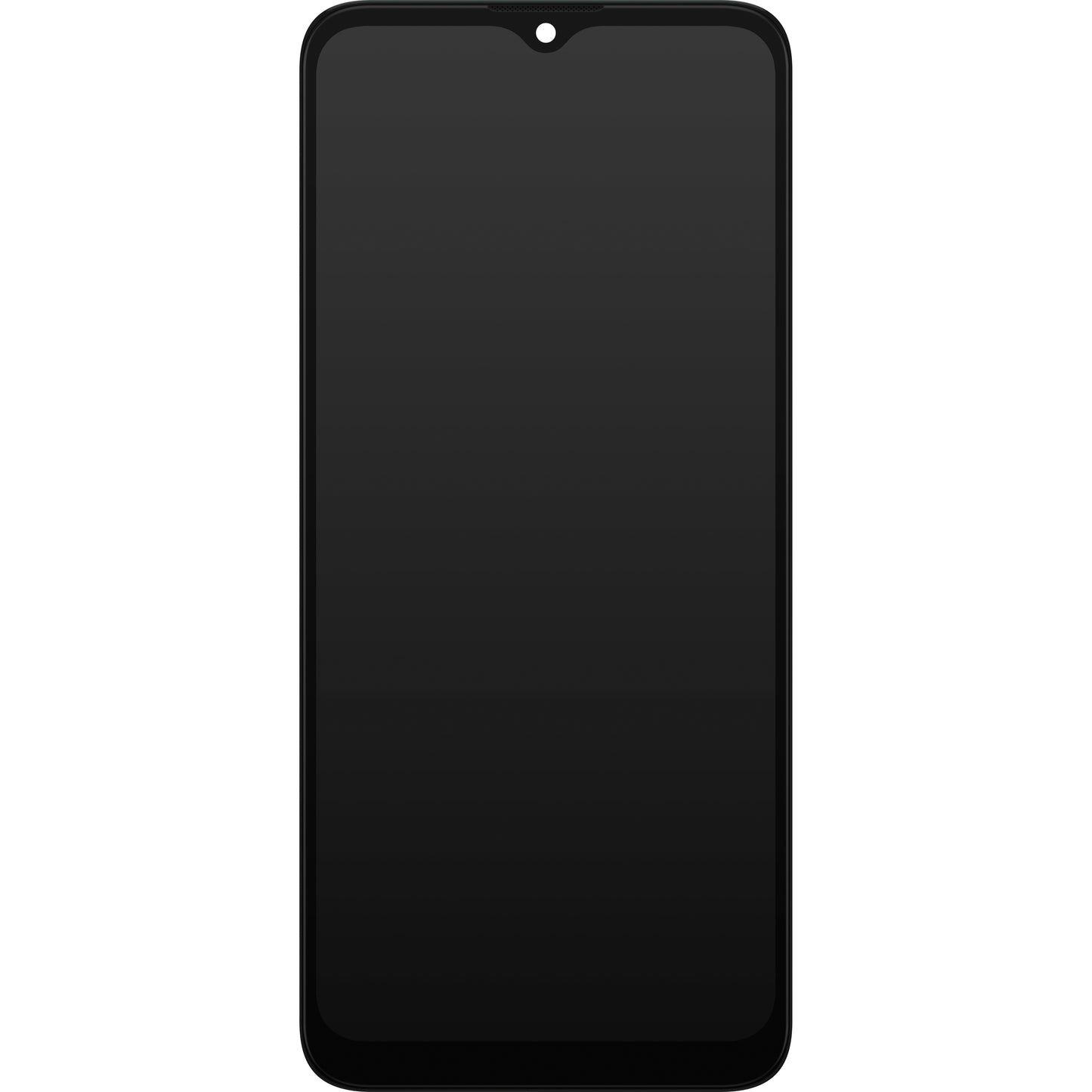 Motorola Moto Moto E7i Power / E7 Power Pekskärm, med ram, Svart, Service Pack 5D68C18235