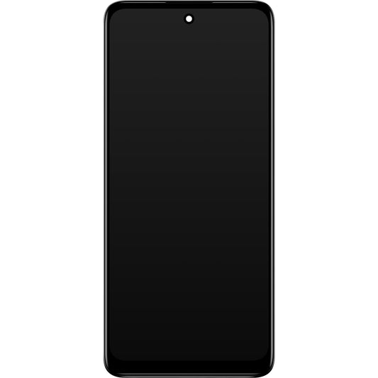 Motorola Moto Moto E32s / E22s Pekskärm med ram, Svart, Service Pack 5D68C20795