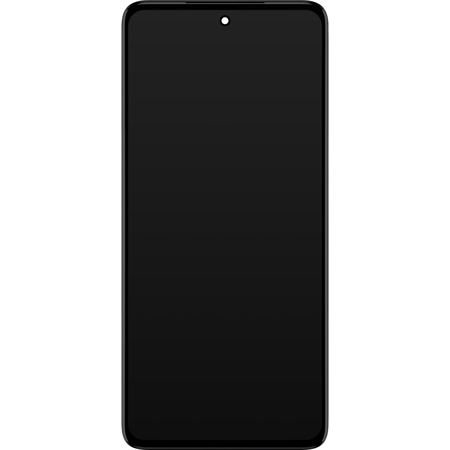 Motorola Moto Moto G72 Pekskärm, med ram, svart, Service Pack 5D68C21701