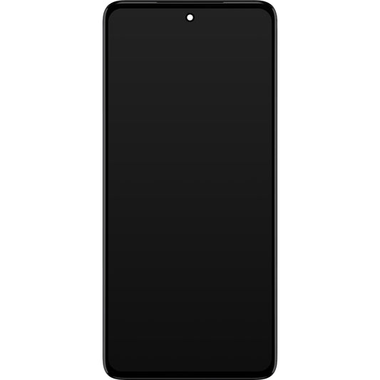 Motorola Moto Moto G72 Pekskärm, med ram, svart, Service Pack 5D68C21701