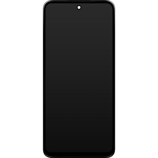 Motorola Moto Moto G53 Pekskärm, med ram, svart, Service Pack 5D68C22150