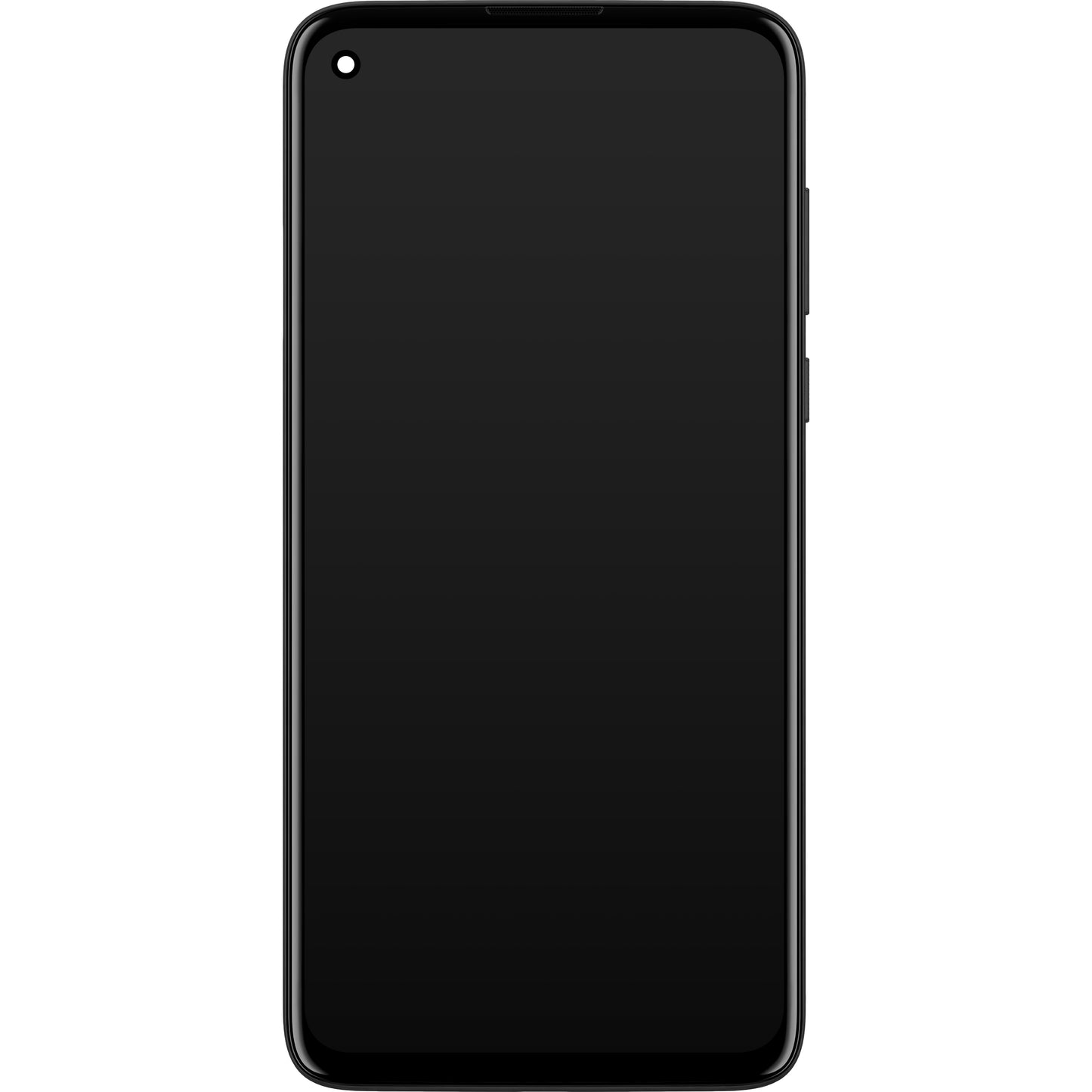 Motorola Moto G8 Power pekskärm, med ram, rökig svart, Service Pack 5D68C16142