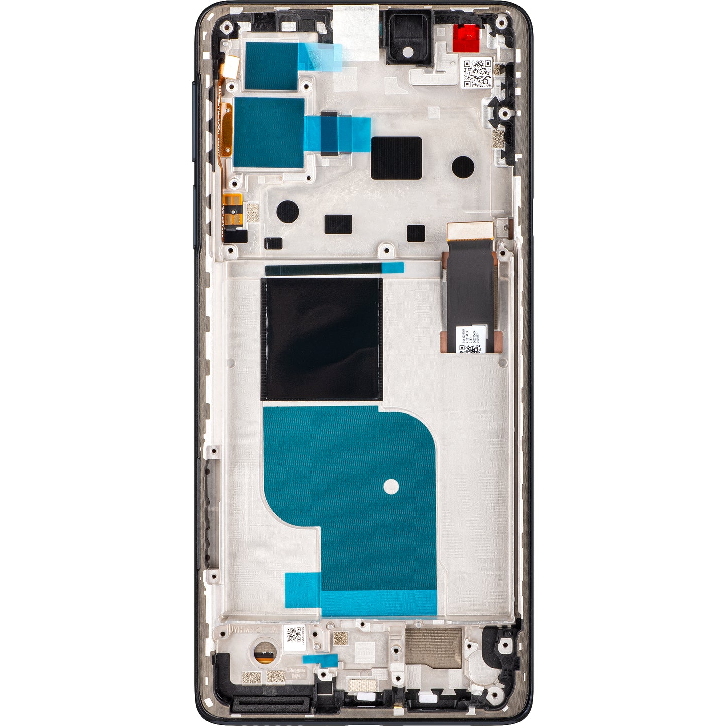 Touchscreen Display Motorola Edge 30 Pro, with Frame, Black, Service Pack 5D68C20263