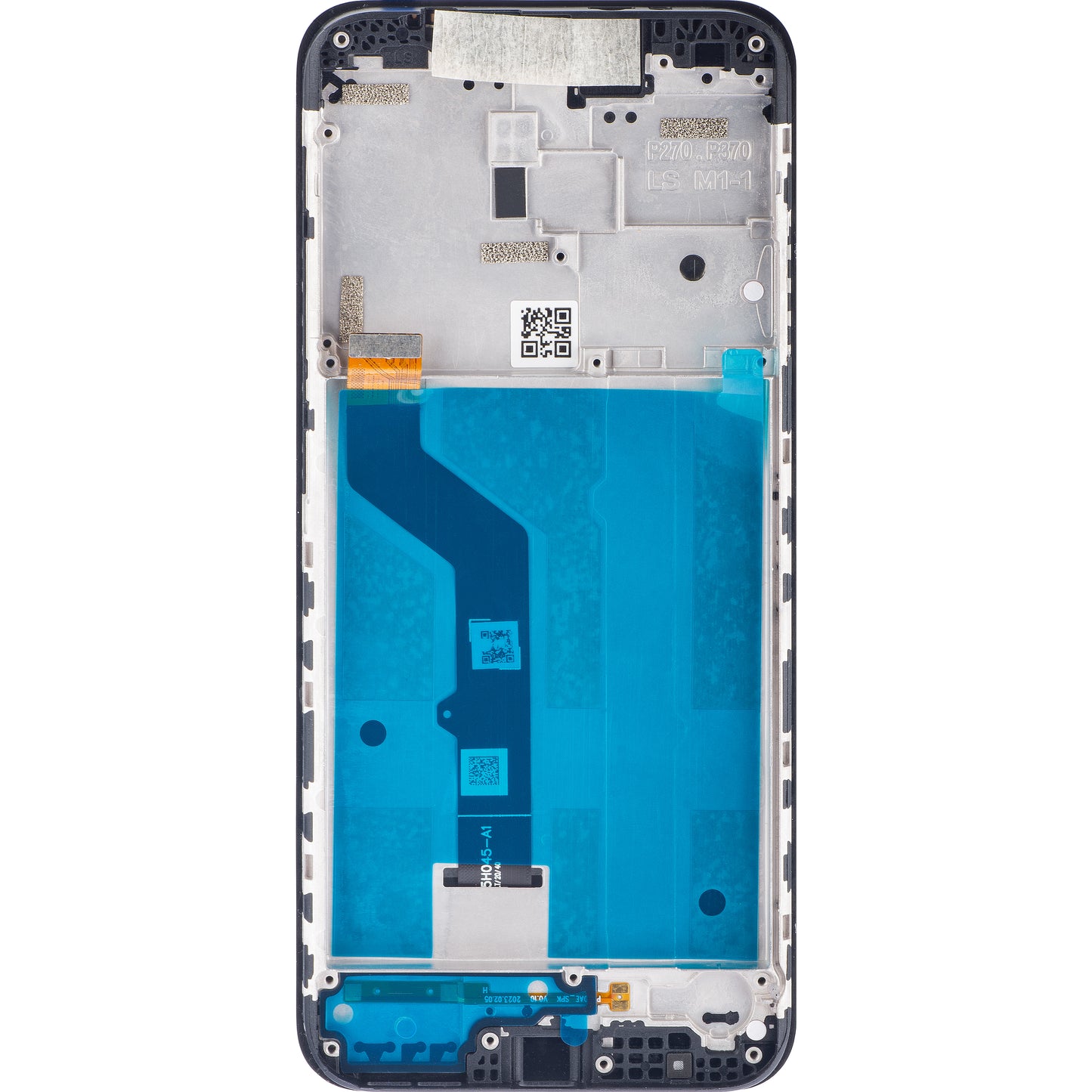 Motorola Moto Moto E7 Plus Pekskärm, med ram, Svart, Service Pack 5D68C17416