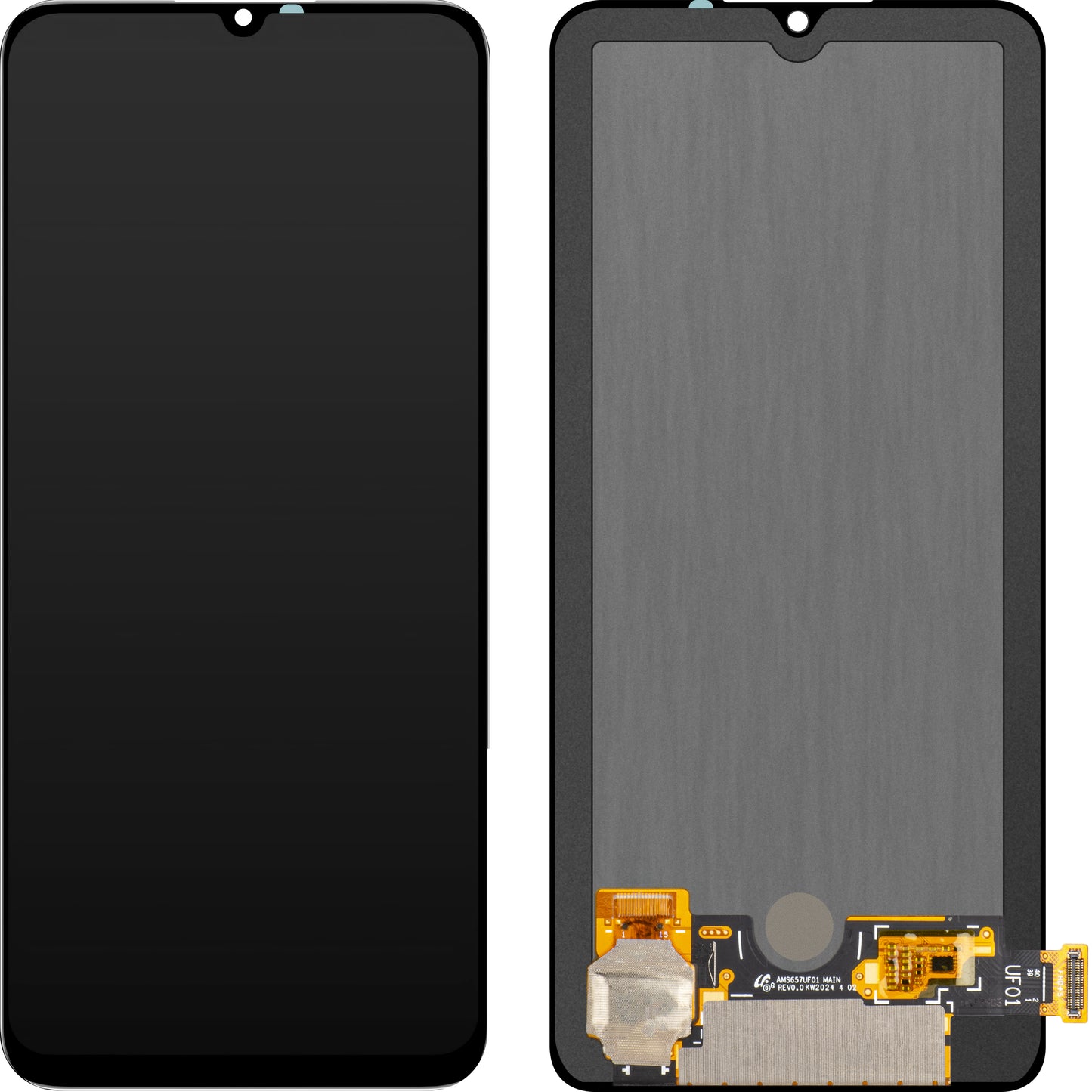 Display med Touchscreen MP kompatibel med Xiaomi Mi 10 Lite 5G, OLED-version