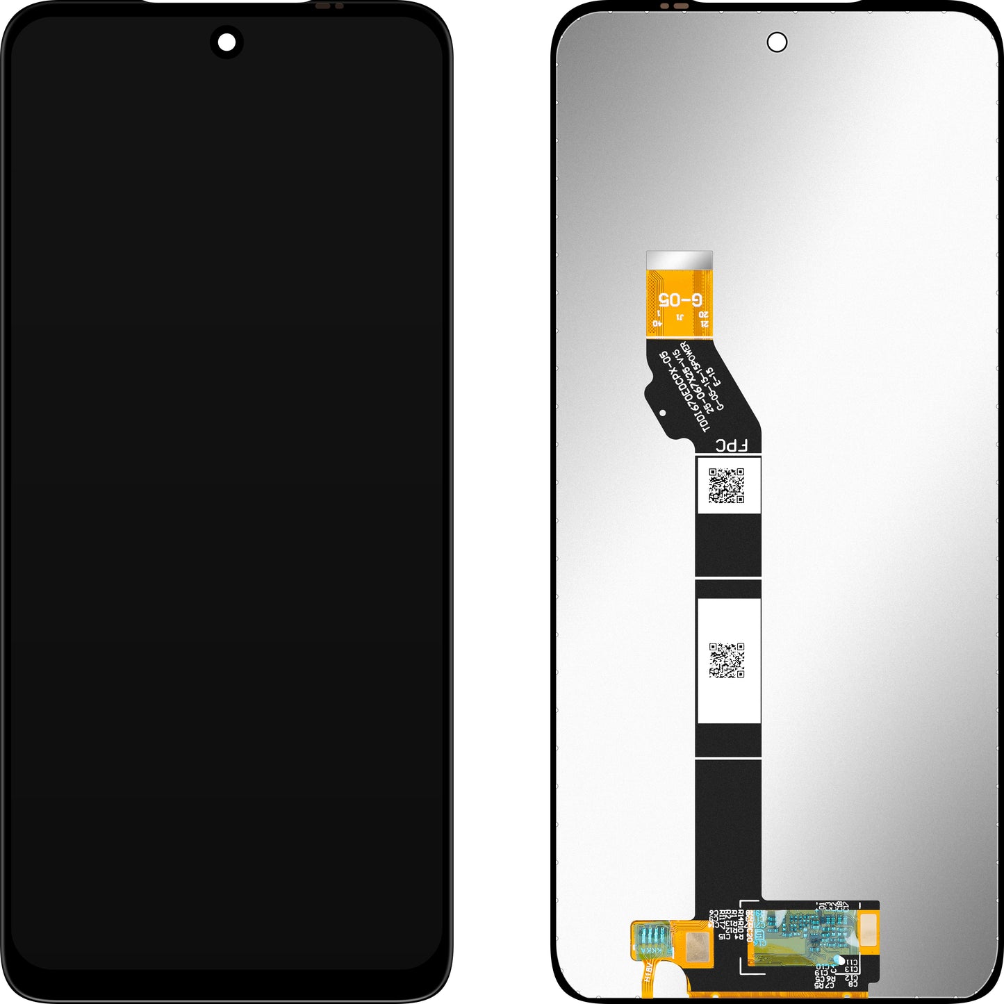 MP Touchscreen Display compatible with Motorola Moto E15 / G05