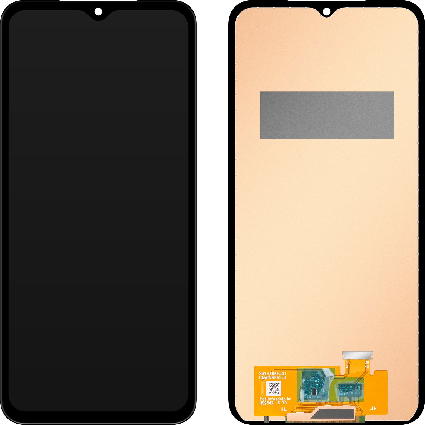 Display med Touchscreen MP kompatibel med Samsung Galaxy A16 4G A165 / A16 5G A166 / A17 4G / A17 5G / A26 A266 / M16 M166