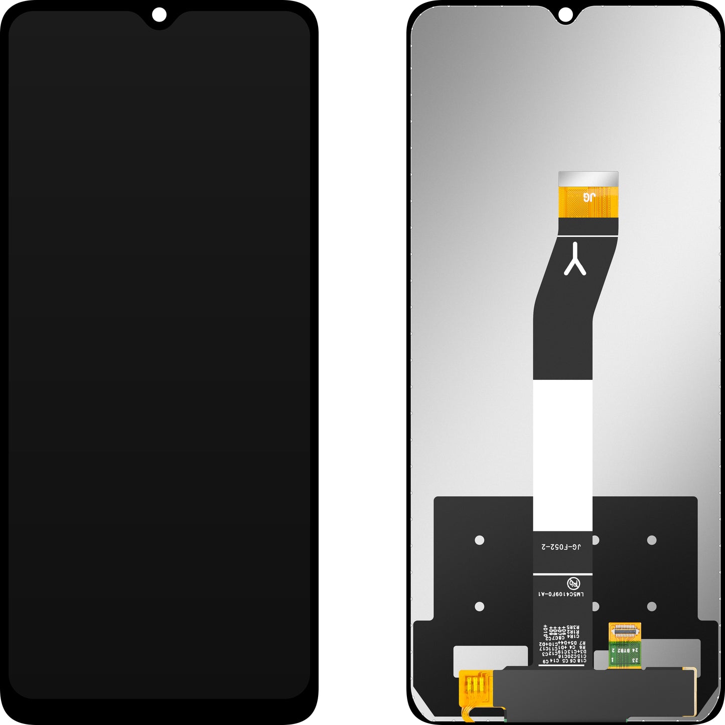 Pekskärm MP-display kompatibel med Xiaomi Poco C61 / Redmi A3x / A3