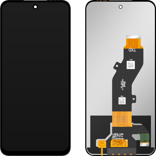 Display med Touchscreen MP kompatibel med Tecno Pop 9 / Pop 9 4G / Pova 6 Neo 5G / Spark 30C / Spark 30C 5G