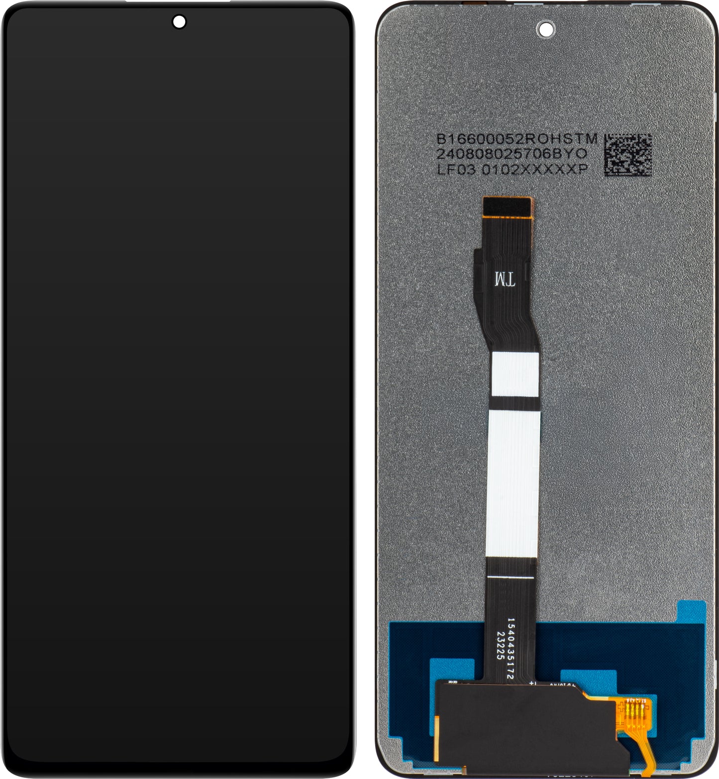 Pekskärm MP-display kompatibel med Xiaomi Redmi Note 11T Pro / Poco X4 GT