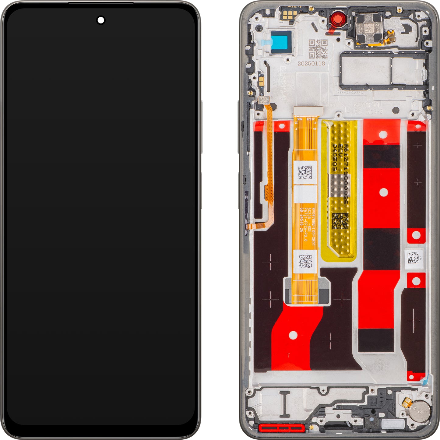 Display med Touchscreen Oppo A5 Pro 4G, med Ram, Brun (Mocha Brown), Service Pack 621029000463