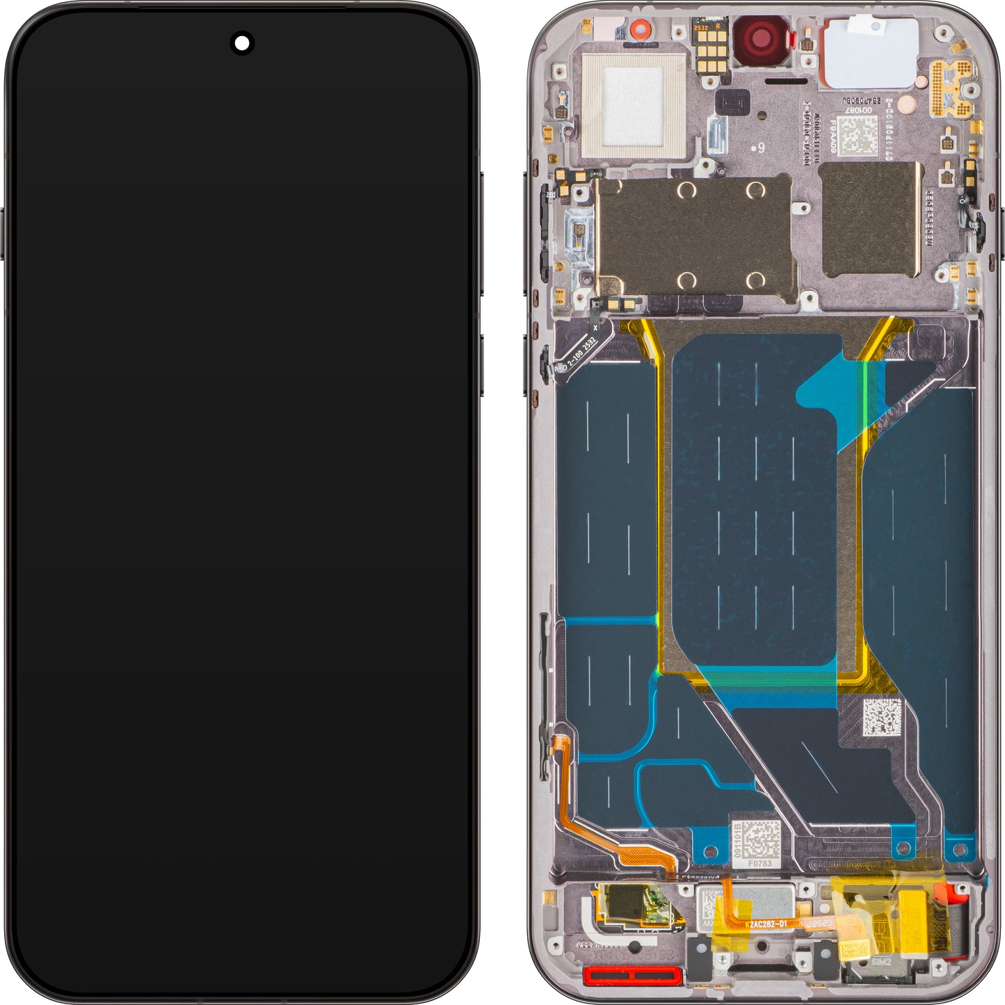 Display med Touchscreen Oppo Find X9 Pro, med Ram, Grå (Titanium Charcoal), Service Pack 621029000720