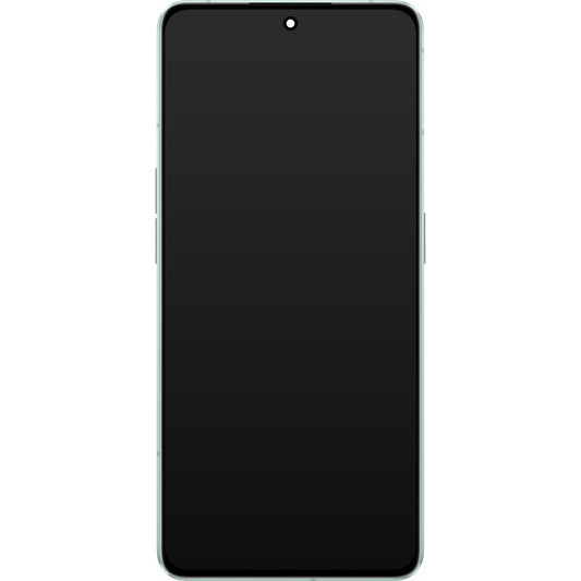 Display med pekskärm Oppo Reno8 Pro+ / Reno8 Pro, med ram, grön, Service Pack 4130264