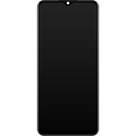 Realme 6i Touchscreen Display, with Frame, Black, Service Pack 4903584