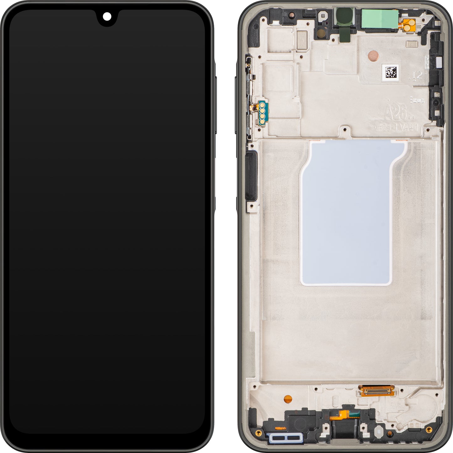 Display med Touchscreen Samsung Galaxy A26 A266, med Ram, Svart, Service Pack GH82-37049A