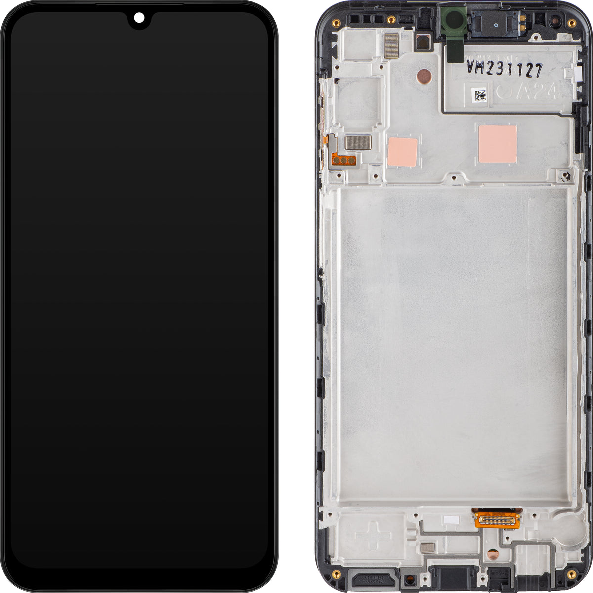 Display med Touchscreen Samsung Galaxy A24 4G A245, med Ram, Svart, Swap GH82-31240A