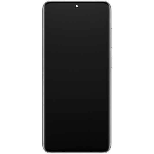 Pekskärm Samsung Galaxy Galaxy S20 5G G981 / S20 G980, med ram, svart (Cosmic Grey), Service Pack GH82-31432A