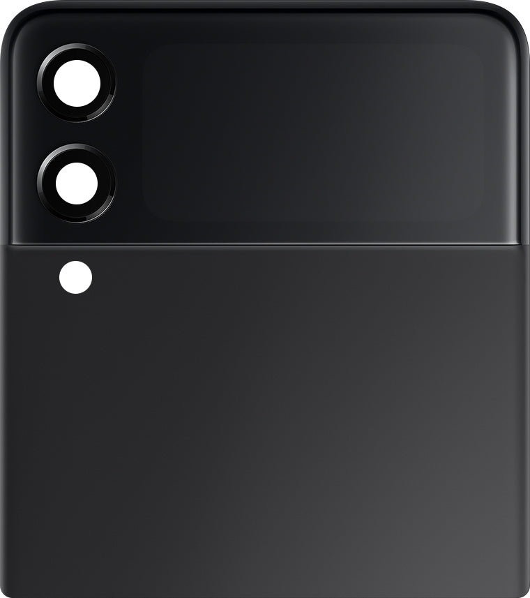 Samsung Galaxy Z Flip3 5G Touchscreen Display F711, Sub Outer, Svart (Bespoke), Service Pack GH97-27031A