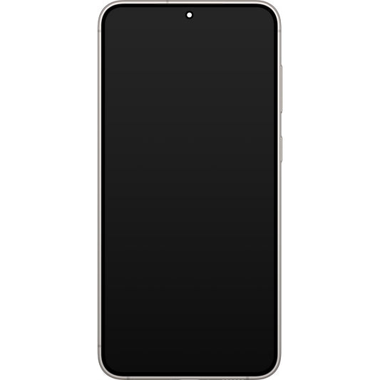 Samsung Galaxy S23+ S916 Touchscreen-display med ram, vit (cream), Service Pack GH82-30476B