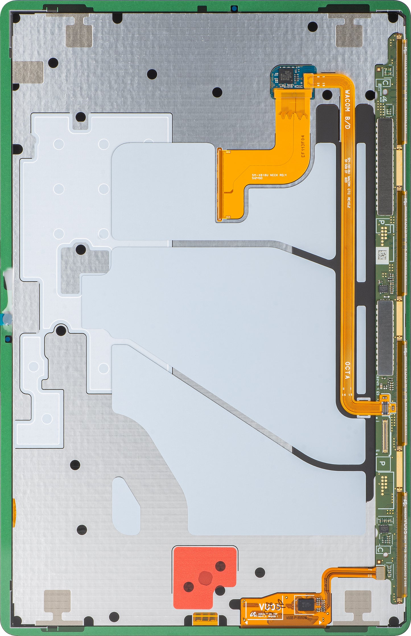 Display med Touchscreen Samsung Galaxy Tab S9+, Service Pack GH82-31902A