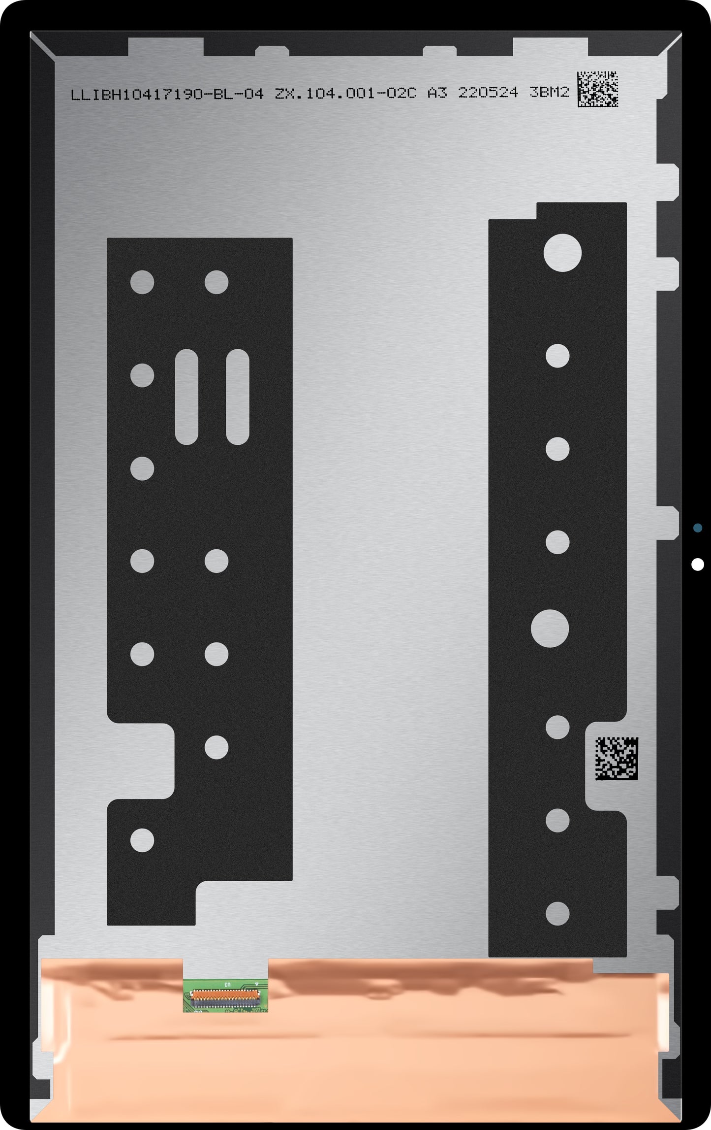 Display med Touchscreen Samsung Galaxy Tab A7 10.4 (2022), Service Pack GH81-22396A