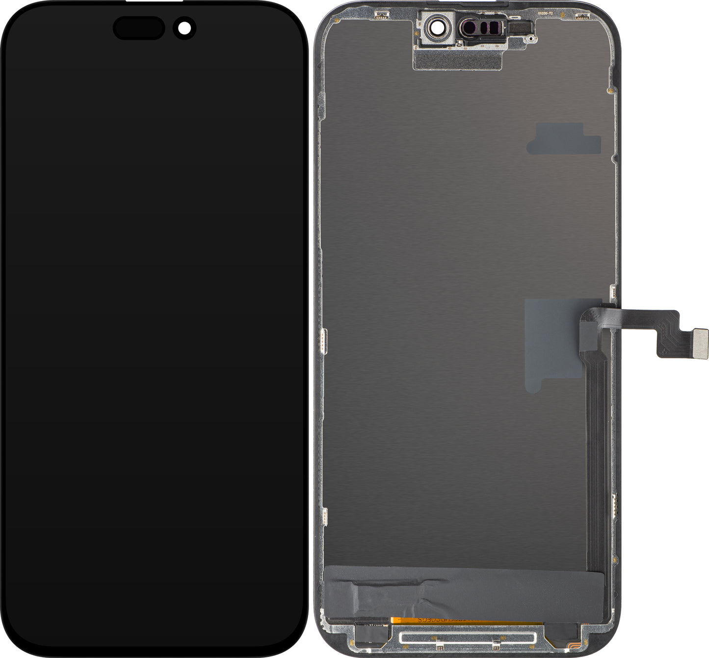 Display med Touchscreen ZY för Apple iPhone 16 Pro Max, med Ram, LCD In-Cell IC Movable-version, Svart
