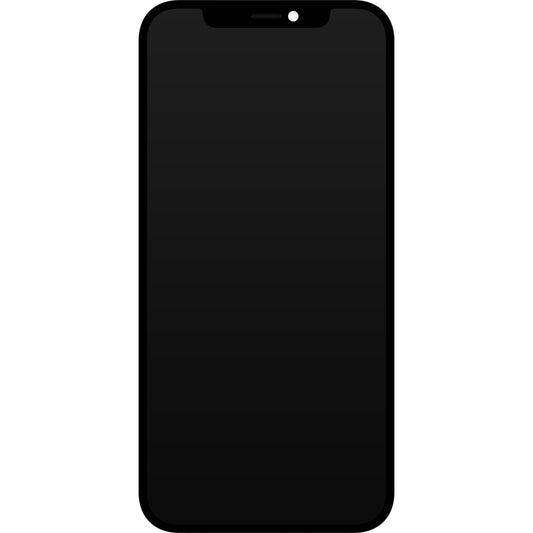 JK Touchscreen Display för Apple iPhone 12 / 12 Pro, med ram, In-Cell LCD-version, svart