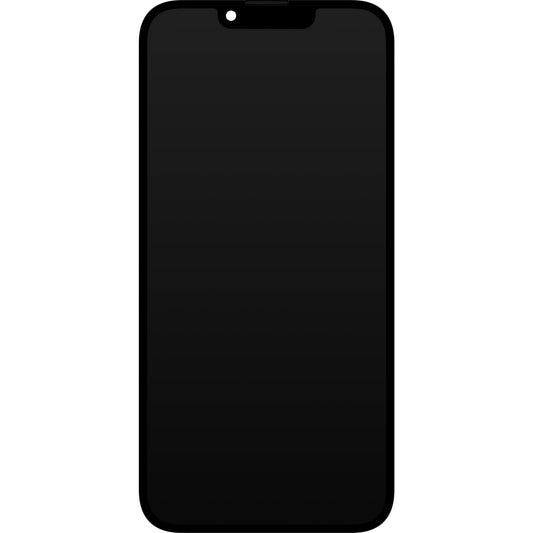 Pekskärmsdisplay JK för Apple iPhone 13, med ram, In-Cell LCD-version, svart