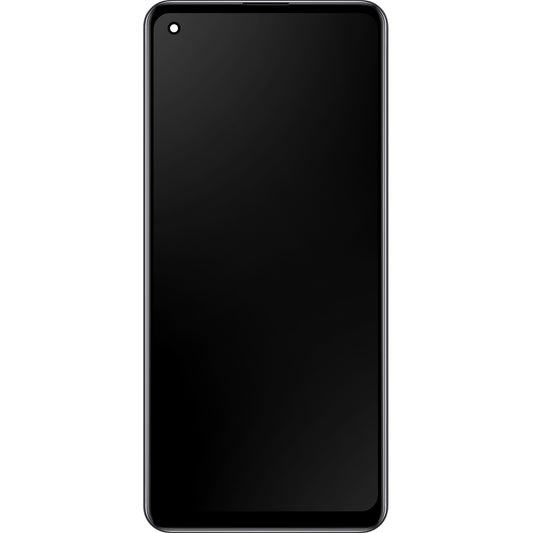 Samsung Galaxy Galaxy A21s A217 Pekskärm med ram, svart, Service Pack GH82-22988A