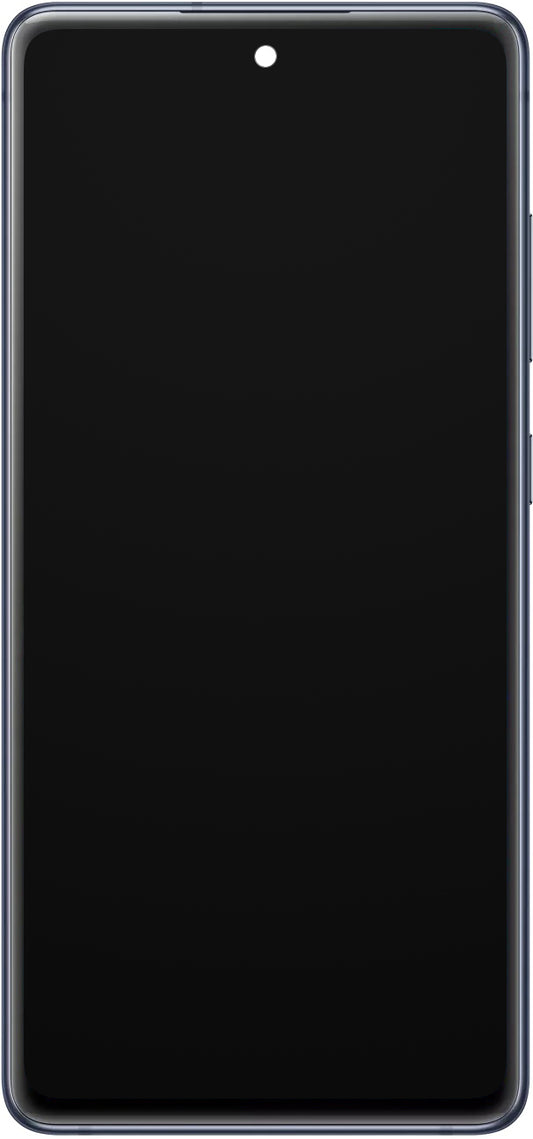 Pekskärm Samsung Galaxy S20 FE G780, med ram, marinblå, Service Pack GH82-24220A